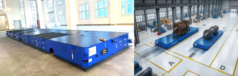 超重量物搬送車の積載イメージ